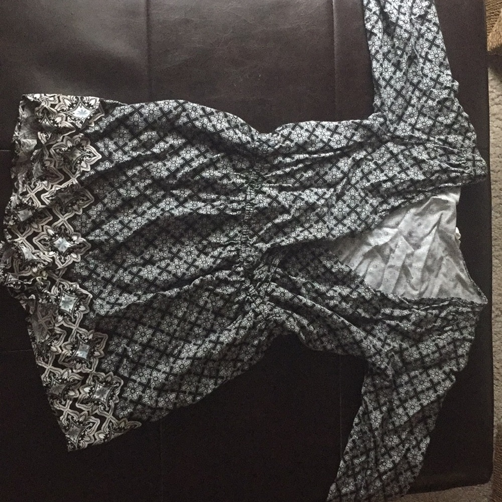Black and white romper